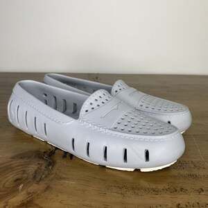 Floafers Country Club Driver Penny Loafers- Harbor Mist Grey